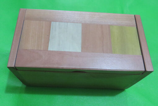 Caja de Té matizada 2 divisiones - Imagen 3