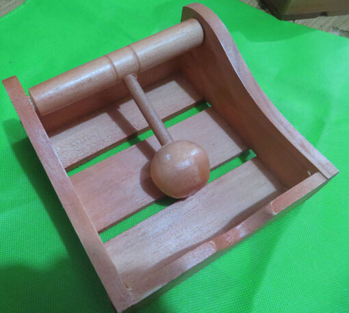 Servilletero Péndulo de Madera Oregón teñido